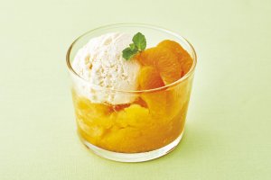 Mandarin sorbet