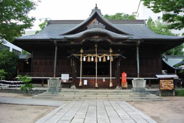 Yobashira Shrine in Matsumoto