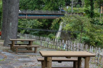 Have a picnic while looking down the Shima river