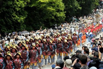 Шествие самураев в Никко