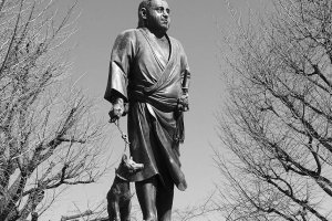 Памятник Сайго Такамори в Уэно, Токио
