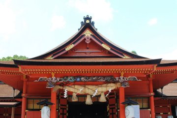 Небольшой декор японского храма 