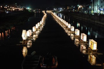 Furutone River lantern festival