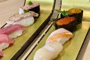 Sushi sets at Heishiro