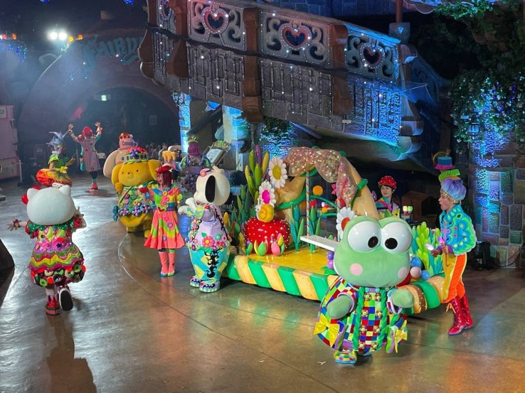 Immerse Yourself in Sanrio Puroland's Miracle Gift Parade - Japan Travel