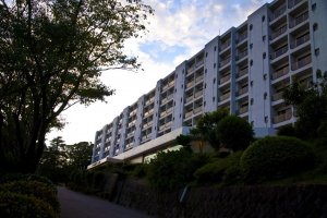The exterior of Hotel Kirishima Castle