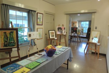 Exhibition rooms of Yamate Residence 234