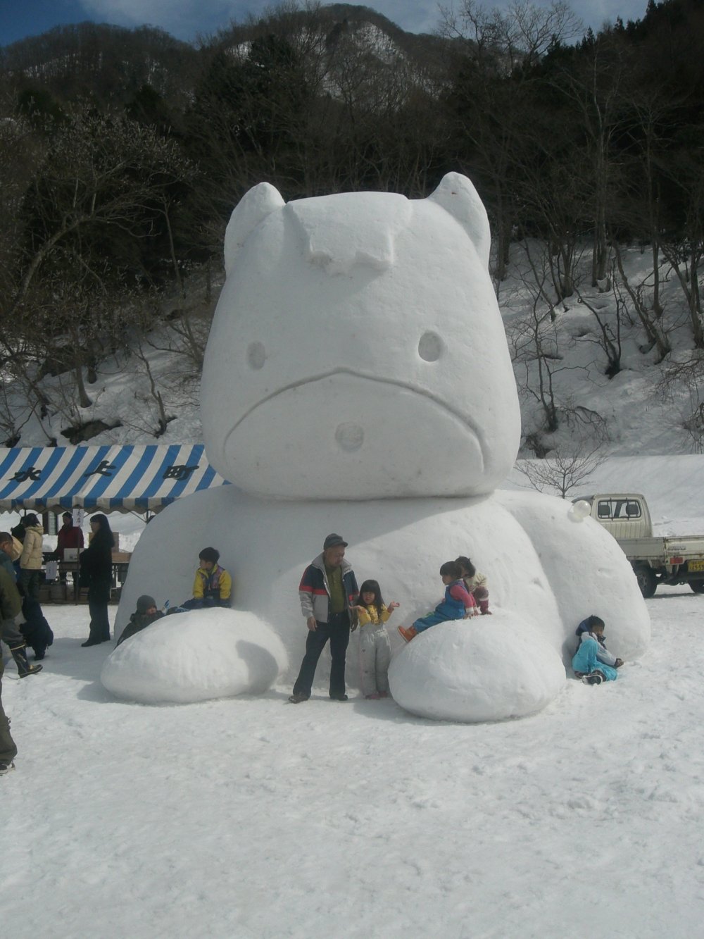Lễ hội tuyết mùa đông mang những nhân vật hoạt hình đến với cuộc sống