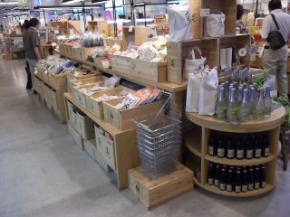 There's a huge range of local food products to choose from