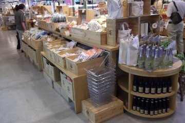 There's a huge range of local food products to choose from