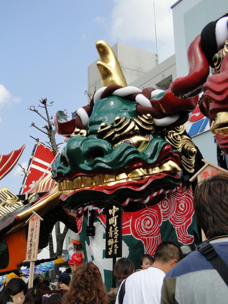 A float from the Karatsu Kunchi festival