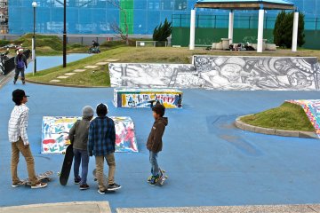 Skateboarding park for all ages