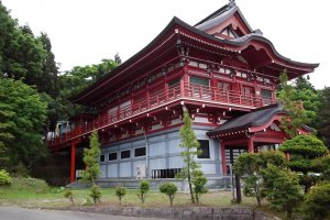 The Daishido, the hall at the entrance