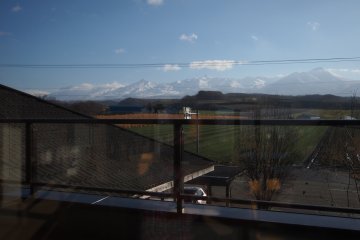 <p>The view from the restaurant on the second floor.&nbsp;</p>