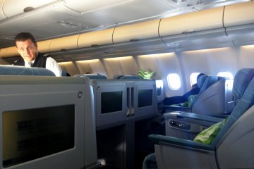 Finnair is all about light and space.