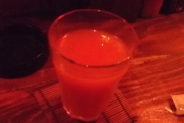 <p>My guava juice</p>