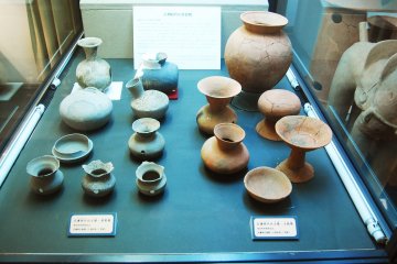 <p>Earthenware used in Kofun period</p>