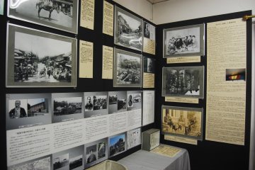 <p>Photo collection on the second floor</p>