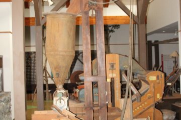 <p>Agricultural machinery of an era gone by; I suspect this device was related to the sugar cane harvest</p>