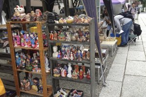 Coins, dolls, books, anything and everything at the flea market
