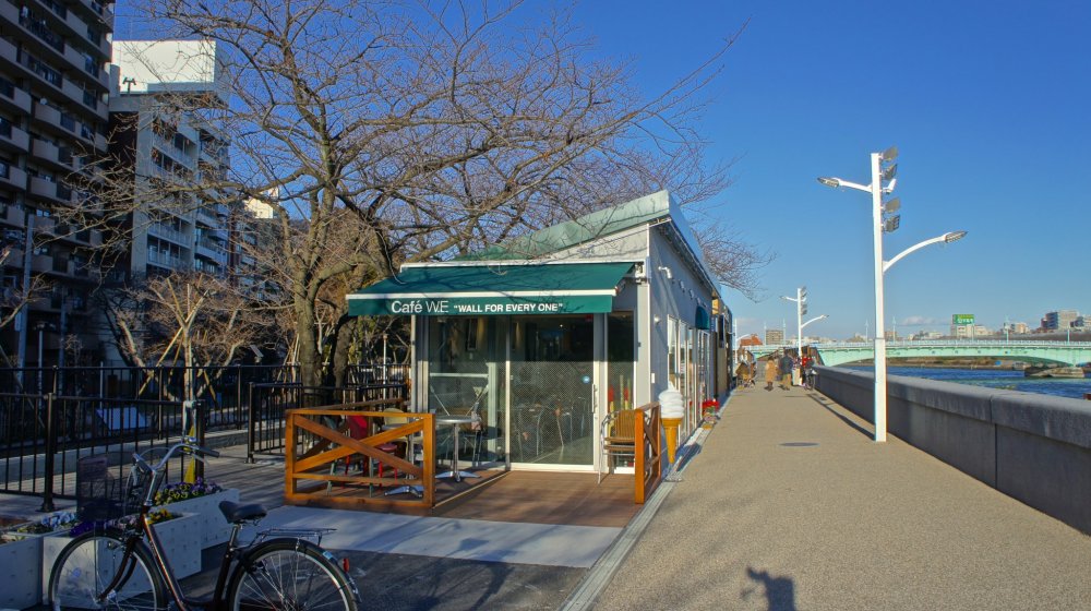 2つのコーヒーショップ、タリーズコーヒーとカフェ ウィ(Cafe W.E)が隅田公園にオープンした