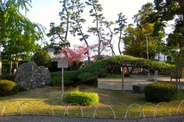 <p>A fine example of the Japanese garden along the eastern approach to the shrine. There are cherry blossom and trees in this garden that will be in full bloom in March and April.</p>