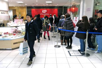 <p>KitKat Chocolatory is located on the ground floor of Seibu Ikebukuro</p>