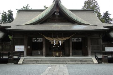 <p>The inner shrine</p>
