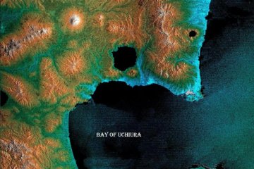 Uchiura Bay from Space