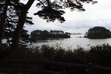 <p>A view of the bay from a nearby island.&nbsp;</p>
