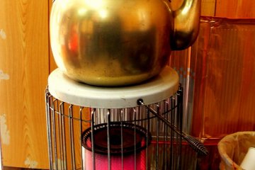 <p>The kettle is always on for tea</p>