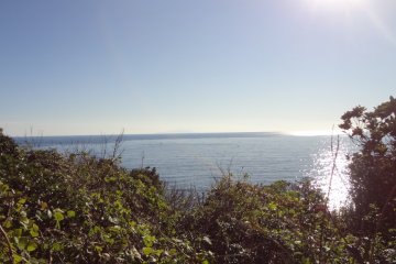 <p>Without going into the garden, go straight to &ldquo;Koibito-no-oka.&rdquo; There is a great view of the sea looking down on Sagami Bay.</p>