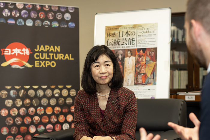 Junko Kawamura at Japan Arts Council